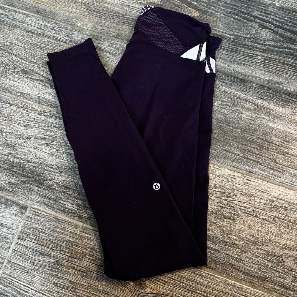 Lululemon Athletica Dark Purple Leggings